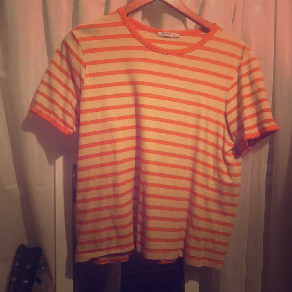 Box striped cotton t-shirt